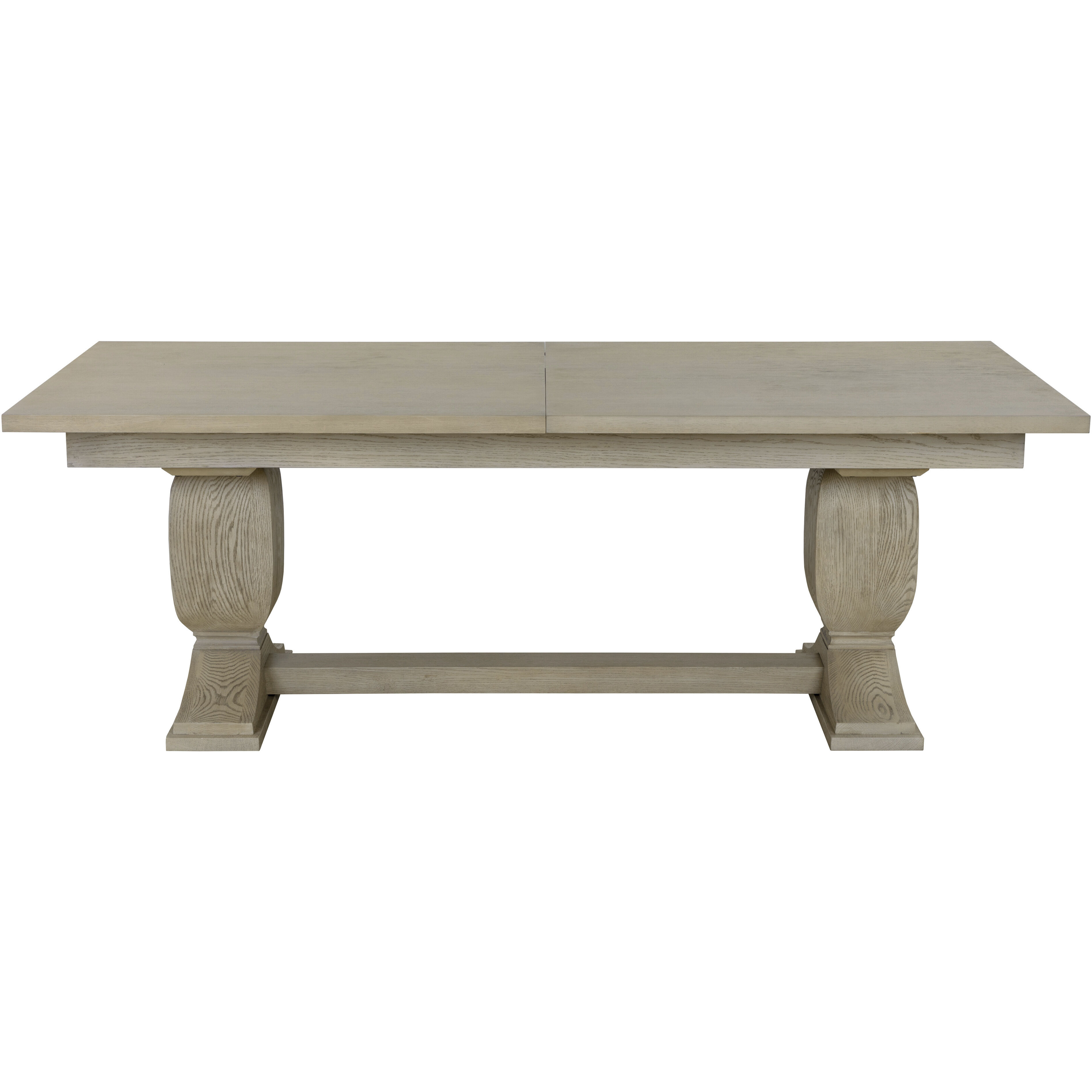 Rhaenyra 86 X 42 inch Sand Beige Extension Dining Table